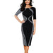 Women summer Work Office Bodycon Sheath Pencil Dress - Magellan Fashion Shop