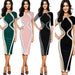 Women summer Work Office Bodycon Sheath Pencil Dress - Magellan Fashion Shop