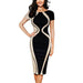Women summer Work Office Bodycon Sheath Pencil Dress - Magellan Fashion Shop