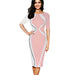 Women summer Work Office Bodycon Sheath Pencil Dress - Magellan Fashion Shop