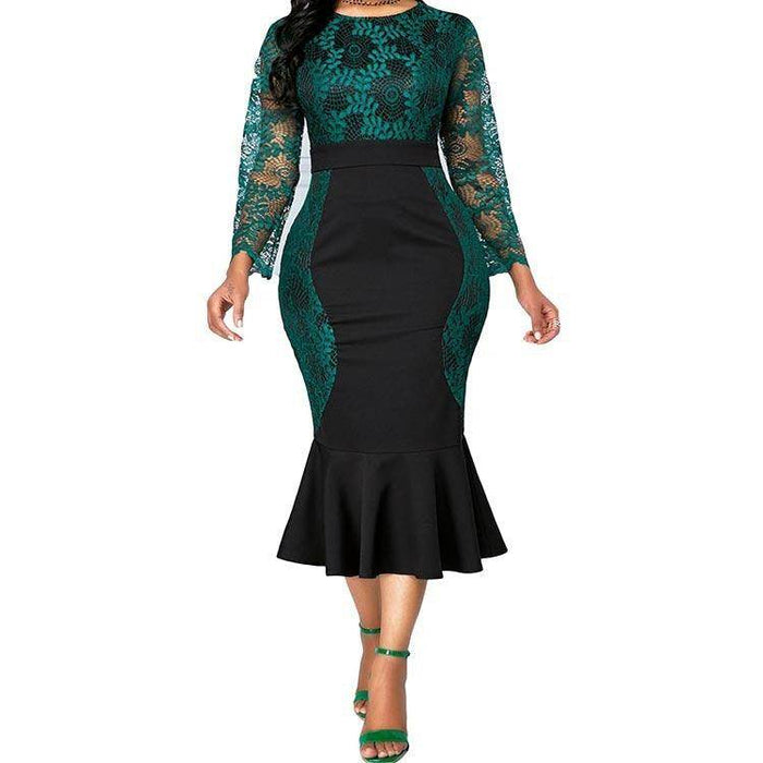 Autumn Summer Dress Women Casual Plus Size Slim Office Bodycon – Stylish, Comfortable, and Professional Attire - Magellan Fashion Shop