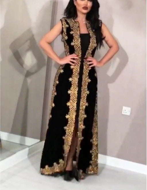 Two-Piece Sexy Bronzing Shawl Ball Gown - Magellan Fashion Shop