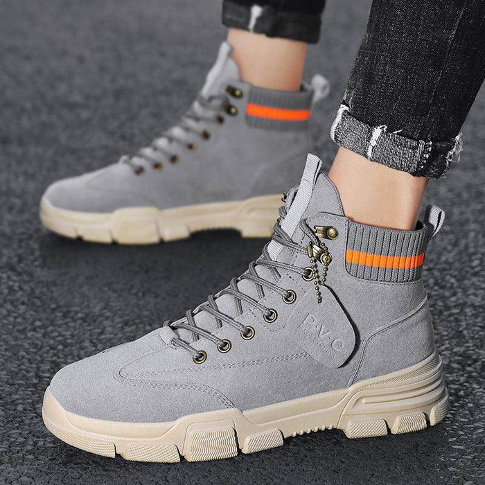 Men's high top work clothes men's shoes - Magellan Fashion Shop