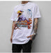 European And American High Street Style Rock Metal Eagle Print T-shirt - Magellan Fashion Shop