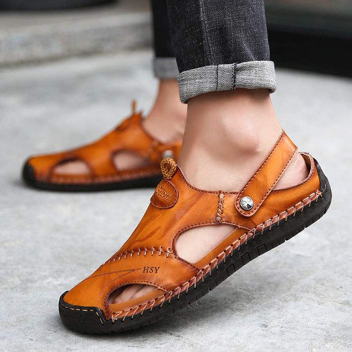 Men's Closed Toe Sandals Adjustable - Magellan Fashion Shop
