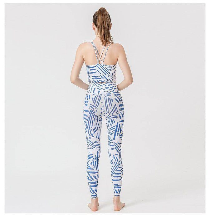 Yoga Clothing Women Suit European And American Printed Leggings Fitness - Magellan Fashion Shop