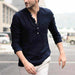 Plaid Collar Tops Turn Down Men Shirts Clothing - Magellan Fashion Shop