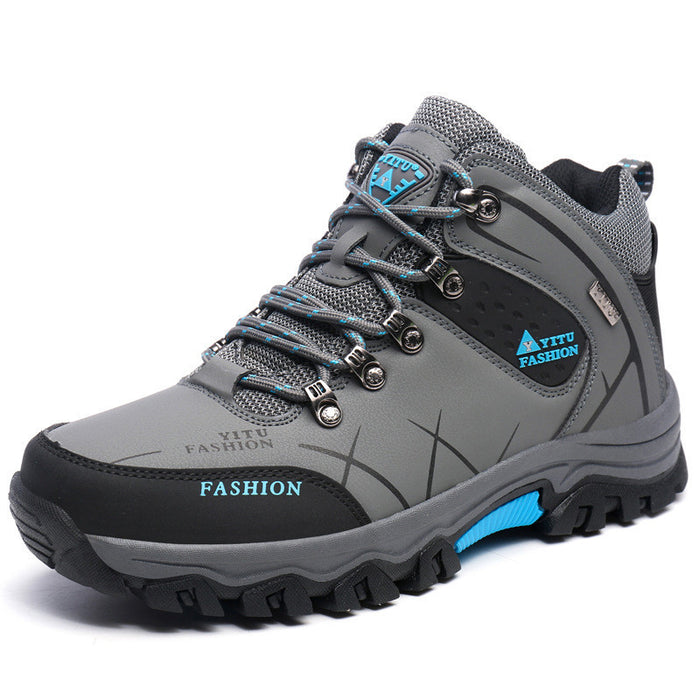 Men'S  Hiking Shoes, Extra-Large Size