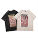National Tide Crowngrade Sand Washing And Old Heavy Short-Sleeved - Magellan Fashion Shop