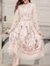 Temperament Skirt Heavy Embroidered Thin Dress - Magellan Fashion Shop