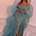 Mesh-covered Hip Ball Gown Dress - Magellan Fashion Shop