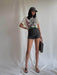Washed Cotton Loose T-shirt Punk Rock Top - Magellan Fashion Shop