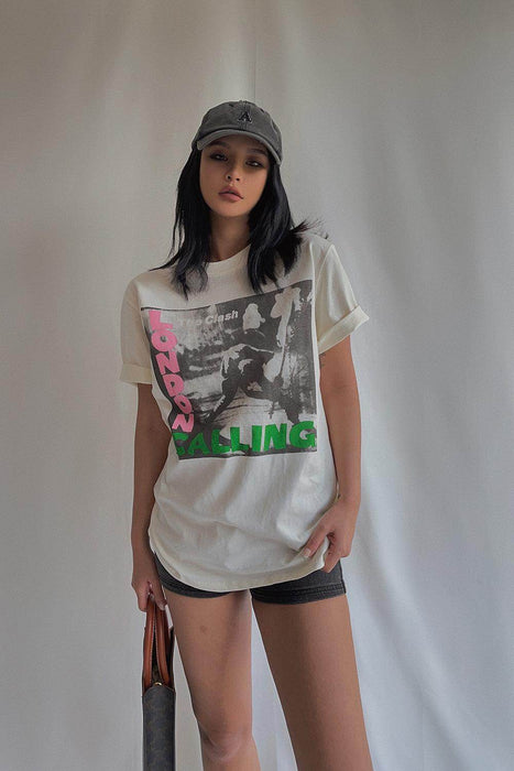 Washed Cotton Loose T-shirt Punk Rock Top - Magellan Fashion Shop