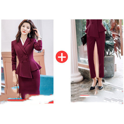 British style double breasted suit