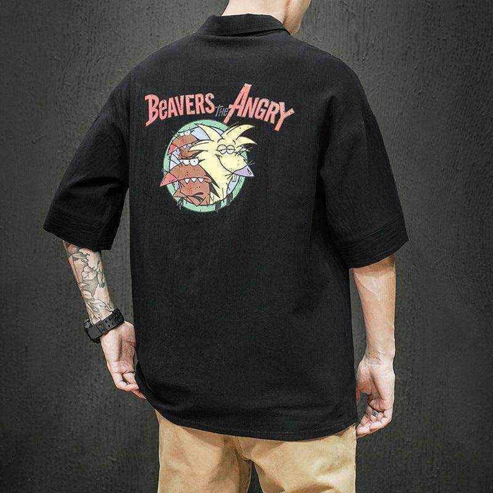 Cartoon printed Polo shirts for men - Magellan Fashion Shop