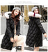 Autumn and winter hooded fur collar long coat - Magellan Fashion Shop