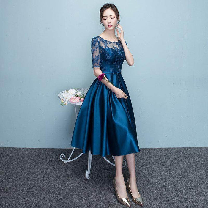 Western Style Summer Banquet Mid-length Elegant Party - Magellan Fashion Shop