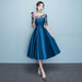 Western Style Summer Banquet Mid-length Elegant Party - Magellan Fashion Shop