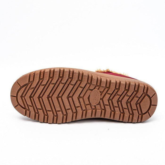 Women's Shoes Fleece Lined Padded Warm Keeping Snow Boots - Magellan Fashion Shop