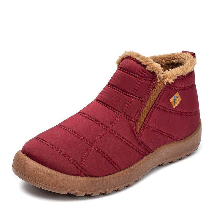 Women's Shoes Fleece Lined Padded Warm Keeping Snow Boots - Magellan Fashion Shop