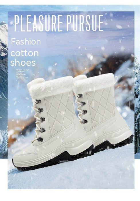 Warm Fleece-lined Thick And Comfortable Snow Boots - Magellan Fashion Shop
