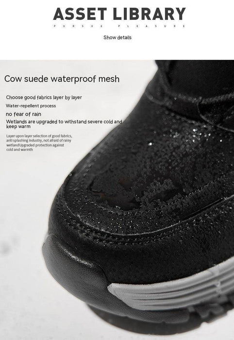 Warm Fleece-lined Thick And Comfortable Snow Boots - Magellan Fashion Shop