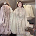 Artificial Rabbit Wool Cape - Magellan Fashion Shop