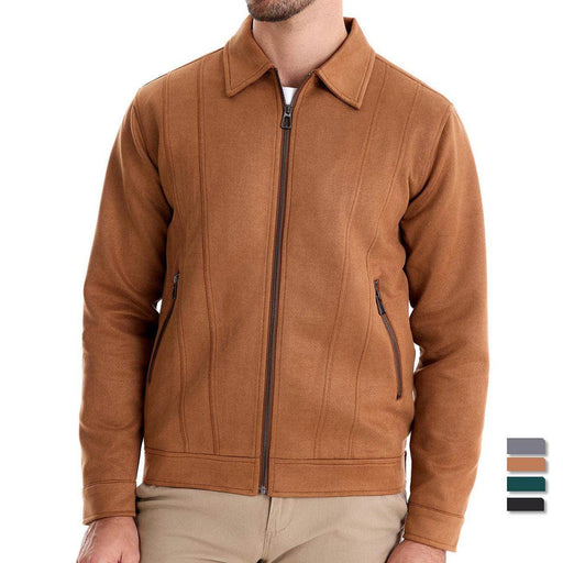 Men's Autumn And Winter Solid Suede Coat Men's - Magellan Fashion Shop