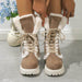 Winter Lace-up Snow Boots - Magellan Fashion Shop