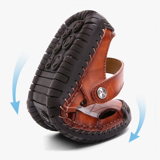 Men's Closed Toe Sandals Adjustable - Magellan Fashion Shop