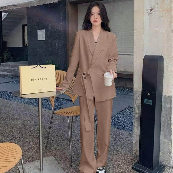 Suit Two-piece Suit Casual Small Suit Women - Magellan Fashion Shop