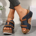 Buckle Wedges Sandals - Magellan Fashion Shop