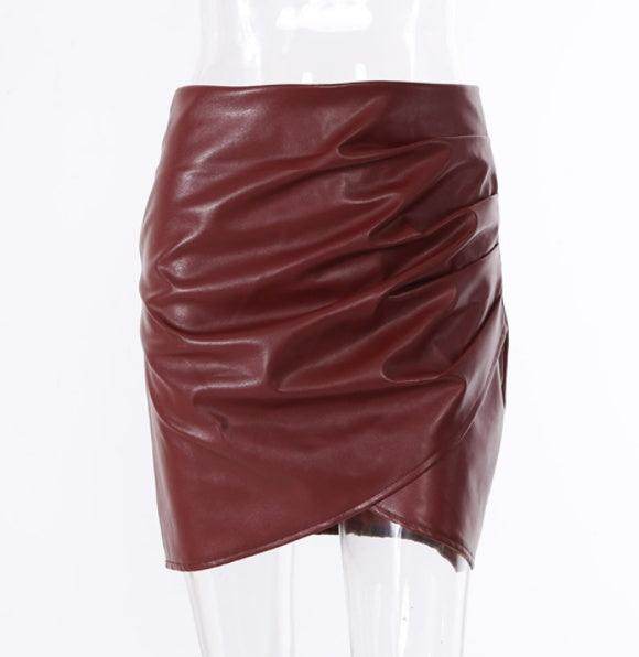 PU Leather Skirt Women - Magellan Fashion Shop