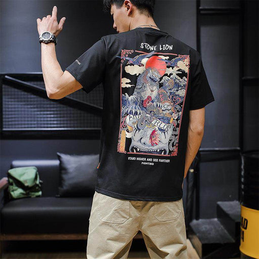 Large size T-shirt print T-shirt - Magellan Fashion Shop