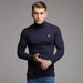 Doctor Muscle Spring Fitness Long Sleeve Men''s Sports Bottom Shirt Training Tight Clothes Brothers Stretch Running Top Tide - Magellan Fashion Shop