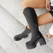 Women's Fashion Personality High Heel Riding Boots - Magellan Fashion Shop