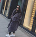 Autumn And Winter Thick Long Hooded Fur Coat – Elegant Fur-Lined Coat for Women - Magellan Fashion Shop