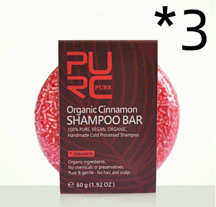 Anti-Dandruff, Oil-Control Nourishing Handmade -Flower Root And Ginger Shampoo Soap - Magellan Fashion Shop