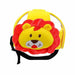 Cartoon animal baby toddler anti-collision hat with soft padding and adjustable straps for head protection and comfort