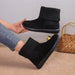 Flat Ankle Boots With Reversible Knitted Design Winter Fashion Comfortable Snow Boot For Women Shoes - Magellan Fashion Shop