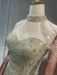 Golden Neck Hanging Light Luxury Evening Dress - Magellan Fashion Shop