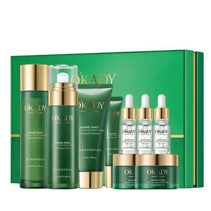 Plant Skin Care Product Set Water Lotion Moisturizing Full Set Of Cosmetics - Magellan Fashion Shop