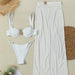 Three-piece Swimsuit Banded Bikini Split - Magellan Fashion Shop