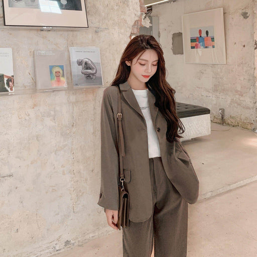 British Style Ins Casual Suit Suit Women - Magellan Fashion Shop