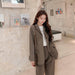 British Style Ins Casual Suit Suit Women - Magellan Fashion Shop