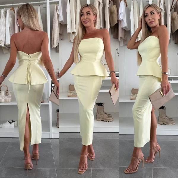 Spring Women's Clothes Sheath Off-shoulder Suit Women - Magellan Fashion Shop
