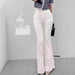 High Waist Big Long Leg Denim - Magellan Fashion Shop