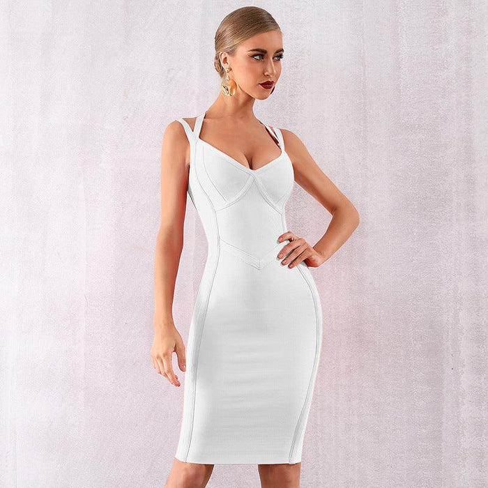 Summer bandage ball gown - Magellan Fashion Shop