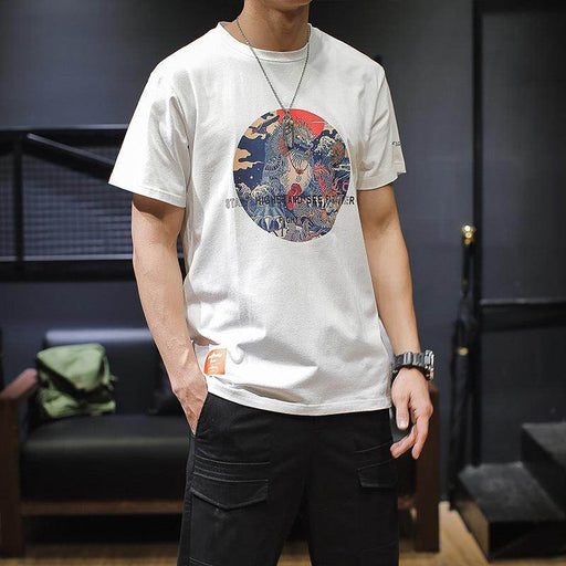 Large size T-shirt print T-shirt - Magellan Fashion Shop
