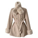 Women's Ring Fashionable Cape Cloak Wool Coat - Magellan Fashion Shop